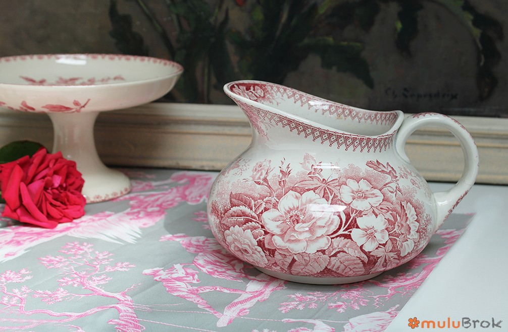 Broc de toilette Sarreguemines Jardinière