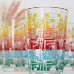 Photo 2 - Verre coloré graphique