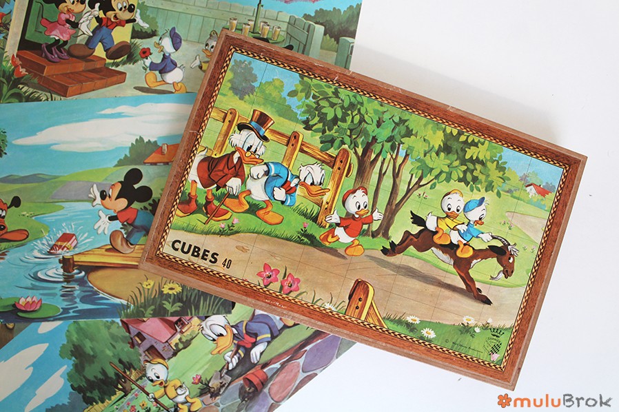 Boite de cubes Disney