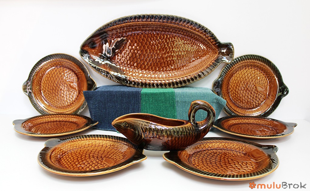 Vaisselle Sarreguemines Poisson
