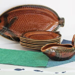 Photo 7 - Vaisselle Sarreguemines Poisson
