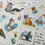 Affiche scolaire Alphabet méthode de lecture