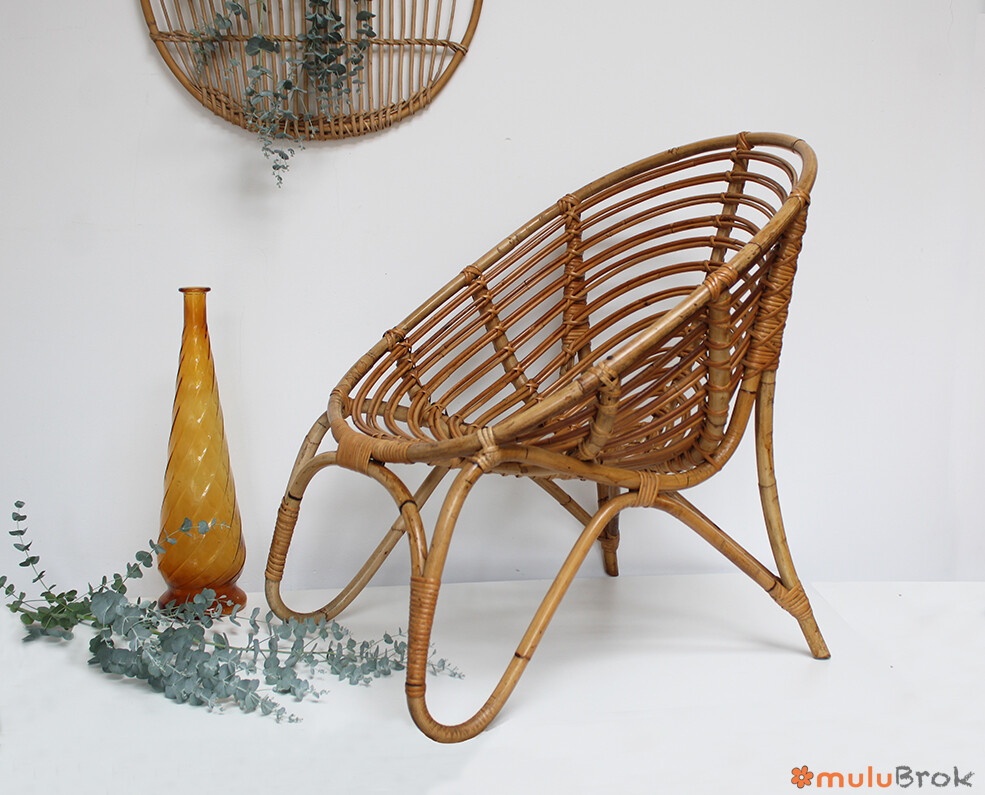 Fauteuil en rotin Félix