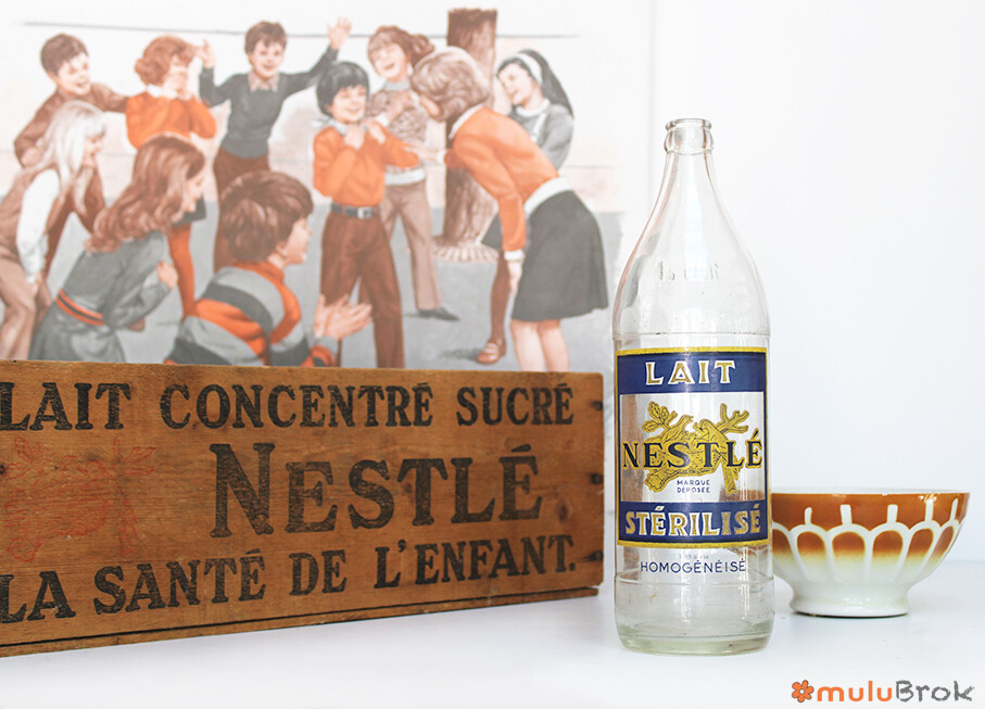 Bouteille de lait Nestlé