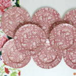 Assiette Royal Tudor velvet