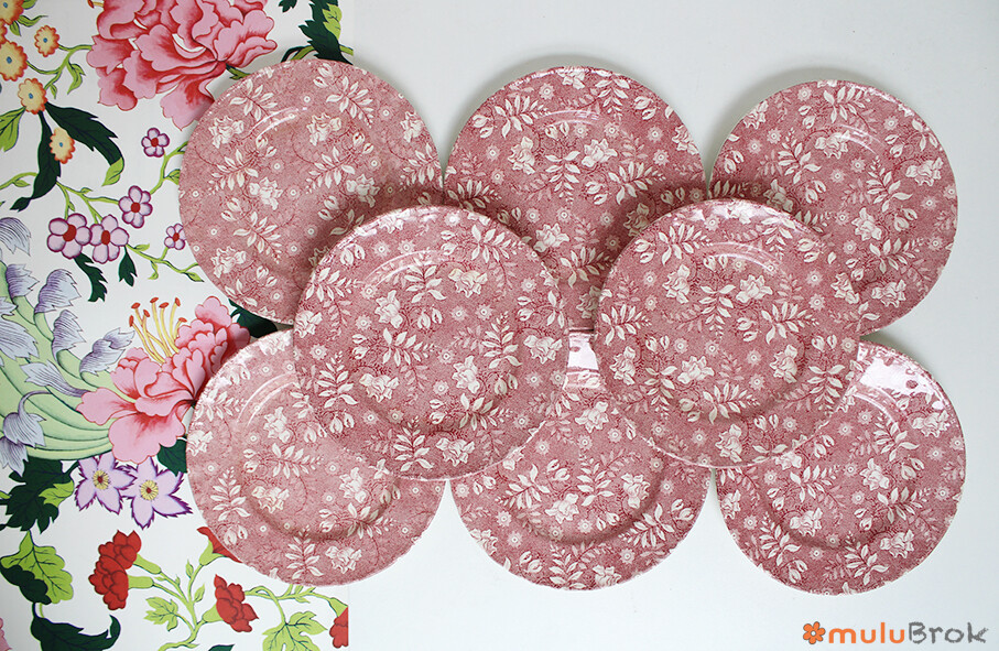 Assiette Royal Tudor velvet