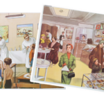 Affiche La pâtisserie La visite médicale