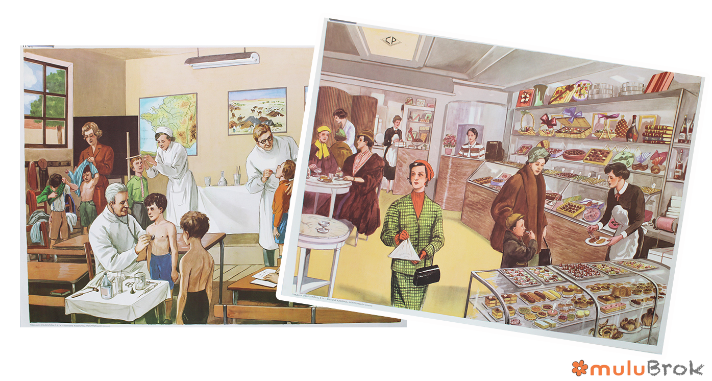 Affiche La pâtisserie La visite médicale