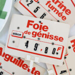 Photo 2 - Etiquette boucherie en francs