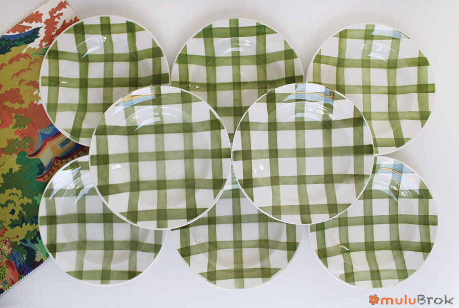 Assiette Moulin des Loups Nappe