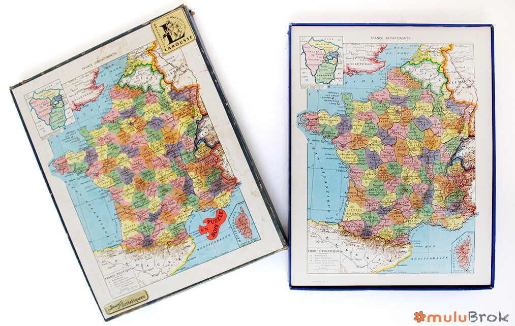 Puzzle France par départements