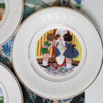 Photo 3 - Assiettes Sarreguemines Scènes d&rsquo;enfants