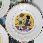 Photo 5 - Assiettes Sarreguemines Scènes d&rsquo;enfants