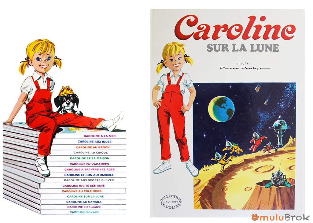 Caroline sur la lune