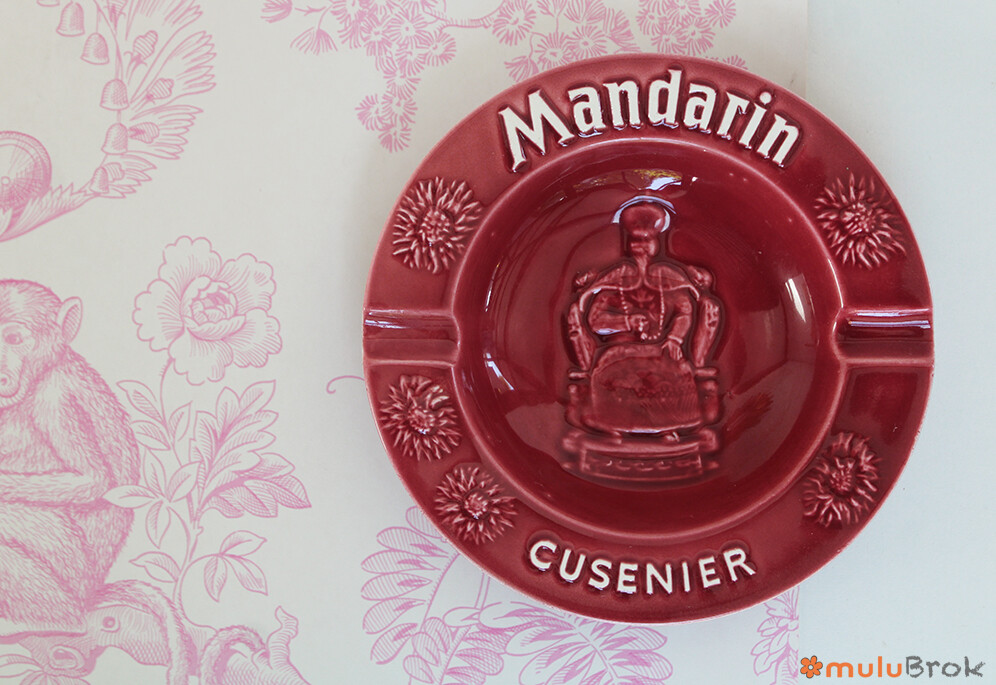 Cendrier Cusenier Mandarin