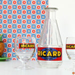 Carafe et verre Ricard Anisette