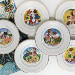 Assiettes Sarreguemines Scènes d&rsquo;enfants