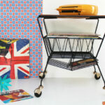Table porte vinyles