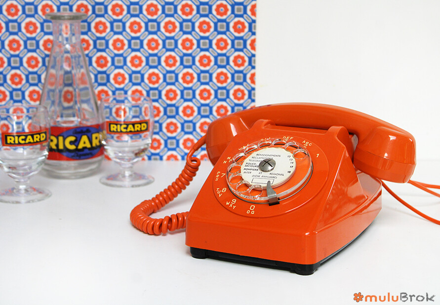 Téléphone à cadran Socotel